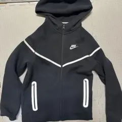 Nike 反射テックフリースフルジップパーカー Lサイズ 黒