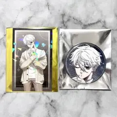 ブルーロック だっこシリーズ 缶バッジ ホログラムカード 凪誠士郎 2点セット