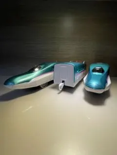 動作◎【プラレール】新幹線 E5系 はやぶさ【レールで速度チェンジ仕様】