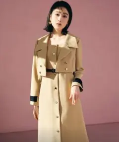 【新品　タグ付き】redyazel ショートジャケット×タイトロングワンピース