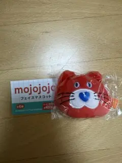 mojojojo ガチャガチャ　フェイスマスコット ネコ　赤