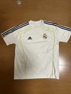 adidas レアルマドリード Tシャツ ホワイト J XL
