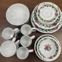 MOGA ティーカップ＆ソーサー ケーキ皿 お値下げしました‼️ | Mercari