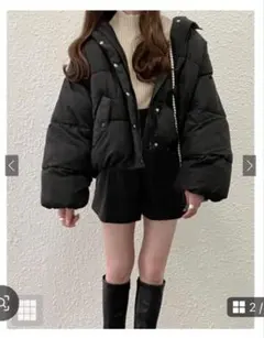 S様専用　GRL フード付き中綿ダウンジャケット