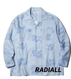 RADIALL ラディアル　長袖シャツ　オープンカラーシャツ　M
