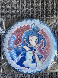 キュアウインク　ビッグホログラム缶バッジ