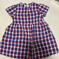 降價 SLAP SLIP 格紋短袖連衣裙 100