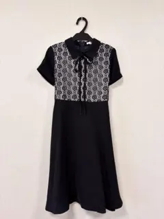 【hanako様専用】フォーマル　ワンピース　150cm 黒　キャサリンコテージ