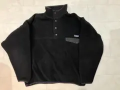patagonia シンチラスナップT 90s 超人気色 オールブラック 97年