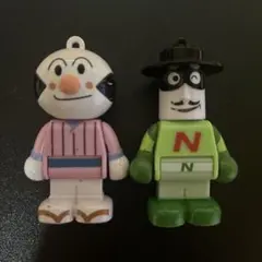 アンパンマン ブロックラボスイング　こむすびまん　ナガネギマン　2体セット