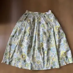 リバティプリント　スカート