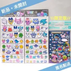 【たまごっち♥】大たまごっち展限定たまもりしーる＆4サイズステッカー2種セット☆