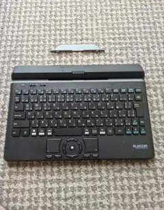 エレコムELECOM トラックボール付キーボード　動作確認済※注意事項あり