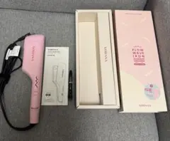 VODANA フローワーム ヘアアイロン ピンク　32mm