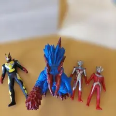 特撮 怪獣フィギュア 4体セット