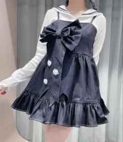 美品】 lilLilly pain サイドハートジャガードチュニック - メルカリ