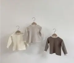 【最終価格】フリルトップス　韓国子供服　重ね着　送料無料