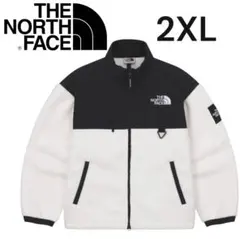 【韓国限定】ノースフェイスボアフリースジャケット2XL IVO / IVORY