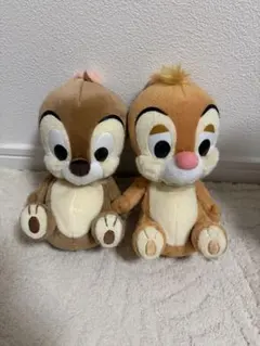 ディズニー チップとデール ぬいぐるみ 2体セット