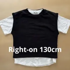 重ね着Tシャツ　130cmのサムネイル