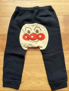 新品タグ付きアンパンマンズボン裏起毛あり90サイズ