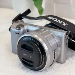 SONY α5100 ミラーレスカメラ シルバー ボディケース付き - メルカリ