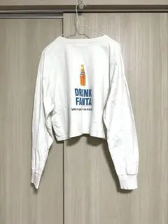 FANTA バックプリントロングスリーブTシャツ