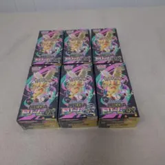 【シュリンク付き】ポケモンカードゲーム MEGAドリーム EX ボックス6個