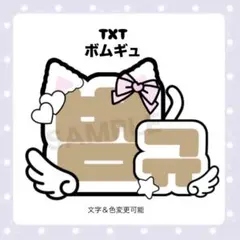 【ネームボードオーダー受付中】txt ボムギュ