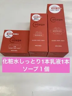 化粧水しっとり1乳液1ソープ1のサムネイル
