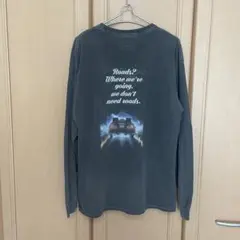 GOOD ROCK SPEED バックトゥザフューチャー ロンT 両面 ブラックのサムネイル