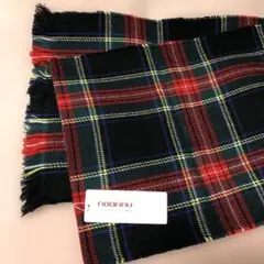 noannu ノアンヌ マフラー 新品 タグ付き タータンチェック