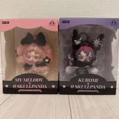 My Melody & Kuromi SKULLPANDA ぬいぐるみセット
