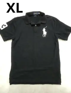 Ralph Lauren ブラック ポロシャツ XL 美品