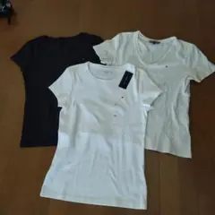 TOMMY HILFIGER VネックTシャツ 3枚セット M 新品