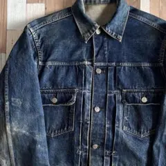 50s LEVI'S 507XX デニムジャケット オリジナル 革パッチ 38