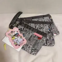 レスポートサック】希少 サンリオ ドームバッグ リボン ブラック 