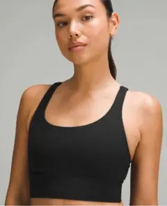 美品　ルルレモン　lululemon クロスバック スポーツブラ ブラック　6のサムネイル