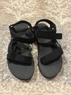 TEVA　テバ　夏用サンダル　22.0cm　黒 ブラック