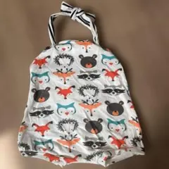 動物柄ロンパース（95cm未満）