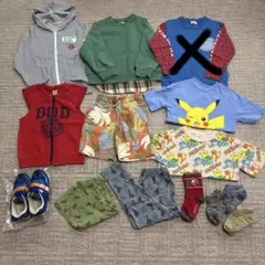 子供服 묶음 판매 男の子 110サイズ 포켓몬 トレーナー Tシャツ ズボン