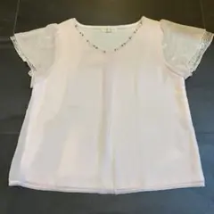 PATTERN fiona ビジュー付きレース袖ブラウスのサムネイル