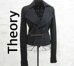 theory ブラック ジャケット&スカート