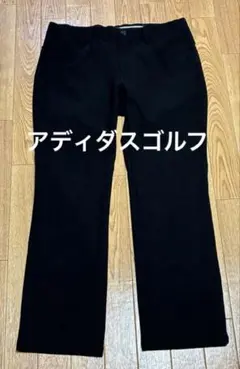 アディダスゴルフ　ゴルフパンツ　黒　Lサイズ ストレッチのサムネイル