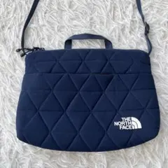 THE NORTH FACE ショルダーバッグ キルティング ネイビー 370