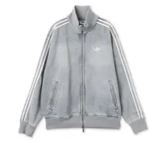 adidas × Atmos コラボ デニム ファイヤー バード トラックトップ