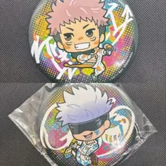 呪術廻戦 一番くじ 缶バッジ 虎杖悠仁 五条悟