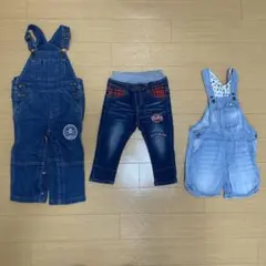 子供服　ボトムス3点セット(80-90cm)