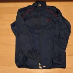 adidas ナイロンジャケット ネイビー