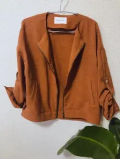 ブルゾン オレンジ　メイソングレイのサムネイル
